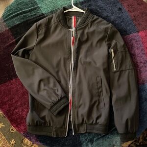 Men's Vogue Black Bomber Jacket